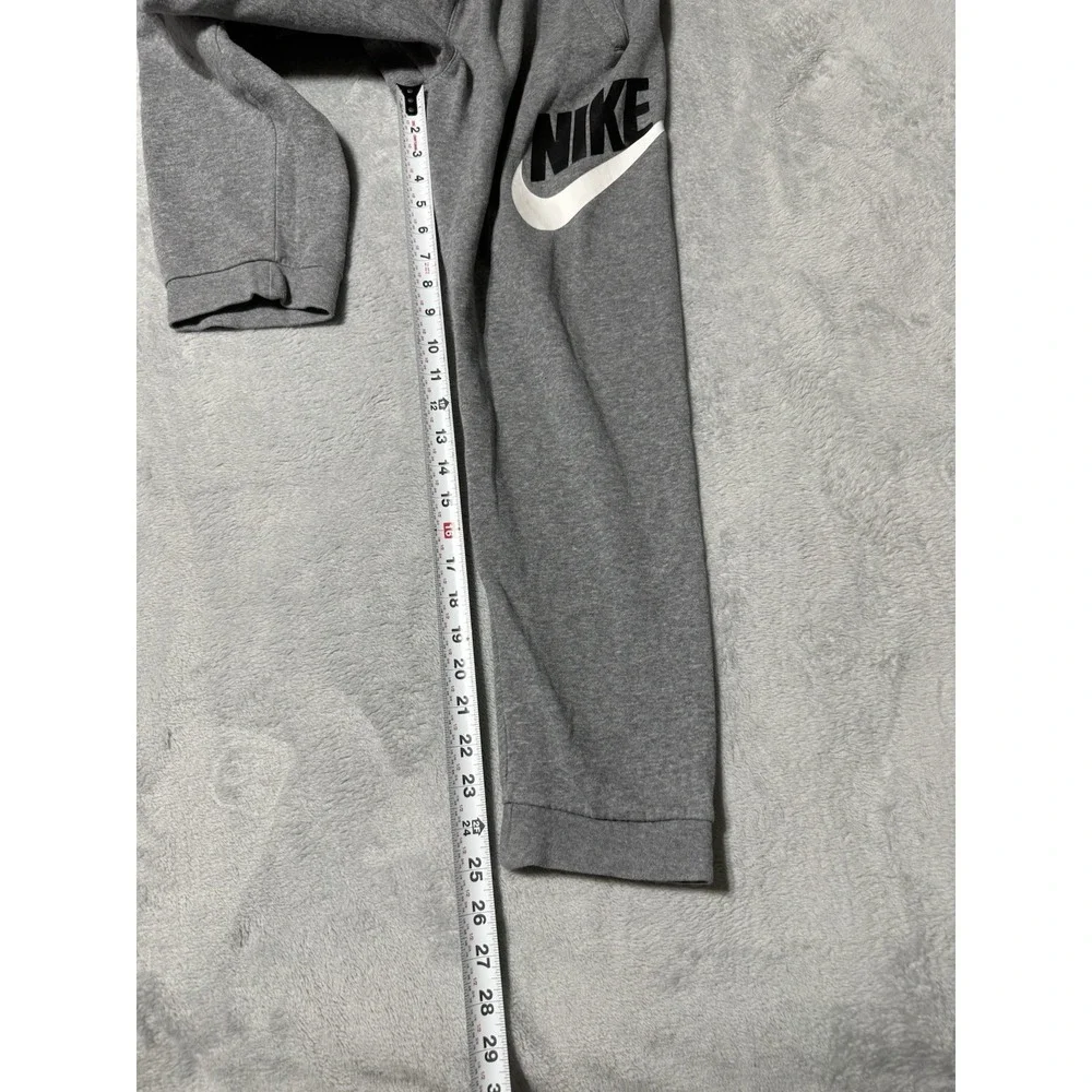 Nike Sportswear Club Fleece Boys Jogger Pants Youth Large Gray Tapered CJ7863